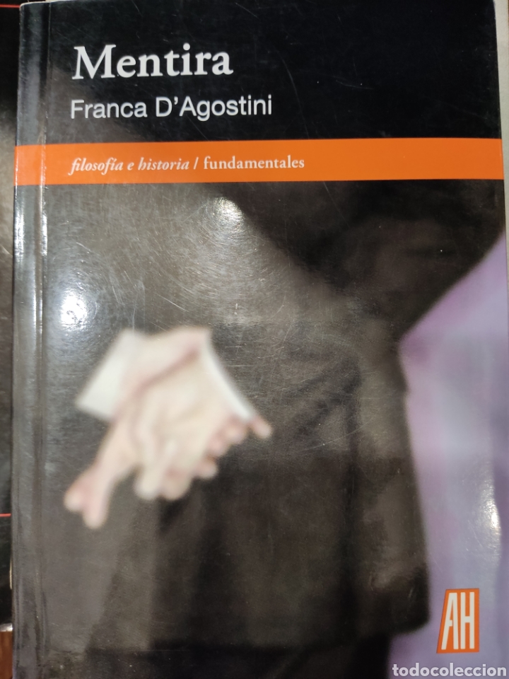 Libros de segunda mano: Mentira. Franca DAgostini - Foto 1