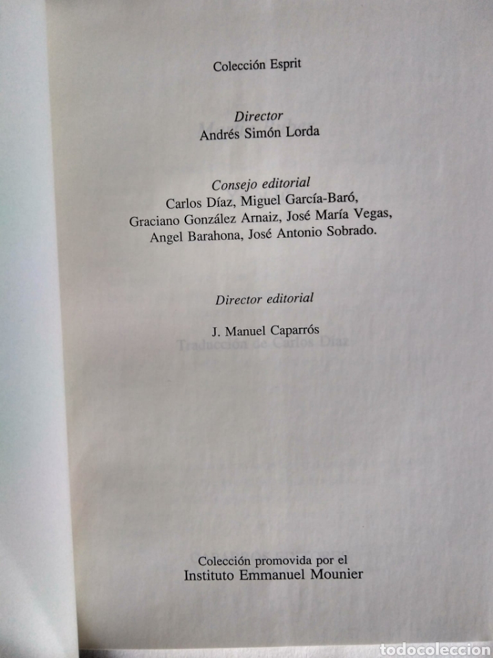 Libros de segunda mano: Yo y t&uacute; / Martin Buber. - Foto 2