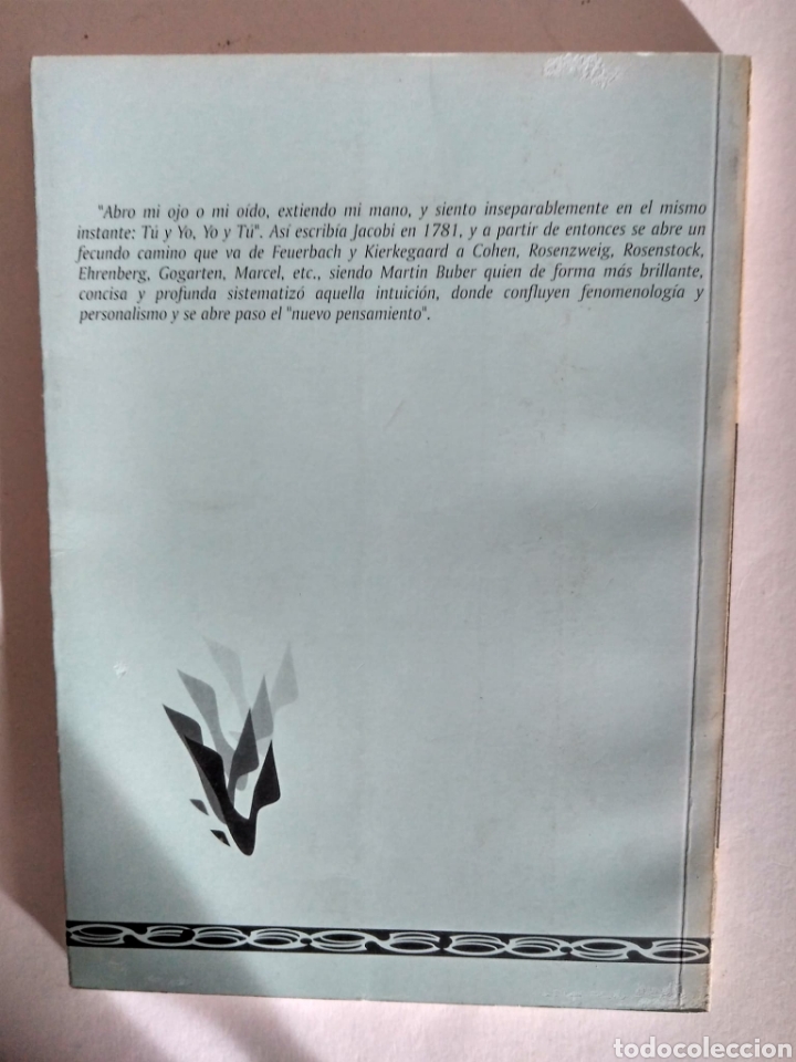 Libros de segunda mano: Yo y t&uacute; / Martin Buber. - Foto 3