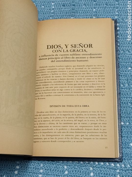 Libros de segunda mano: Libro del ascenso y descenso del entendimiento Ram&oacute;n Llull - Foto 2