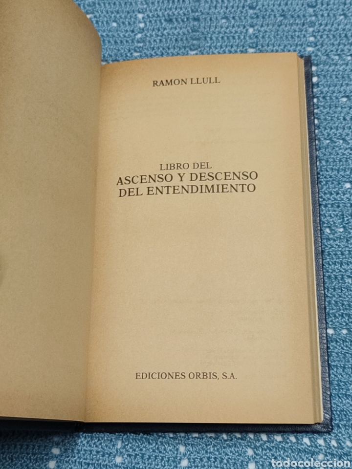 Libros de segunda mano: Libro del ascenso y descenso del entendimiento Ram&oacute;n Llull - Foto 3