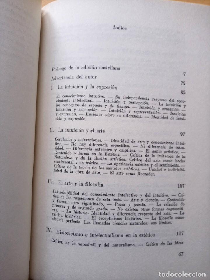 Libros de segunda mano: BENEDETTO CROCE ESTETICA - Foto 6