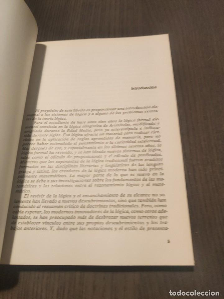 Libros de segunda mano: Introducci&oacute;n a la L&oacute;gica - David Mitchell. 1968. - Foto 4