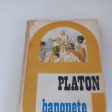 Libros de segunda mano: PLATÓN. BANQUETE. SOBRE LA BELLEZA Y EL AMOR : (FEDRO , BANQUETE , HIPIAS) 4ªED.1972