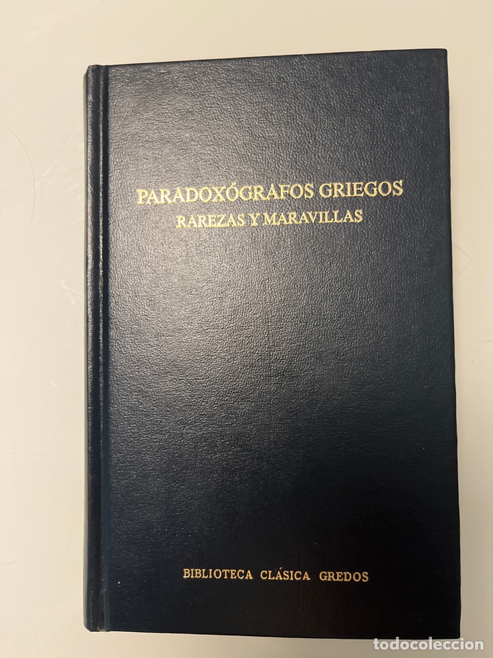 Paradoxografos Griegos Rarezas Y Maravillas Vendido En Venta Directa