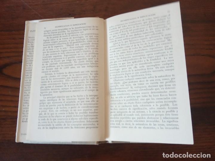 Libros de segunda mano: Introducci&oacute;n a la l&oacute;gica.- Morris R. Cohen. - Foto 3