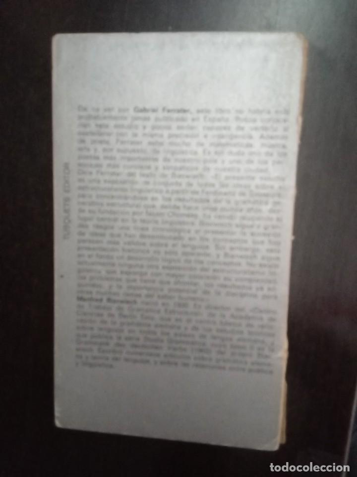 Libros de segunda mano: Manfred Bierwisch.El estructuralismo. - Foto 4