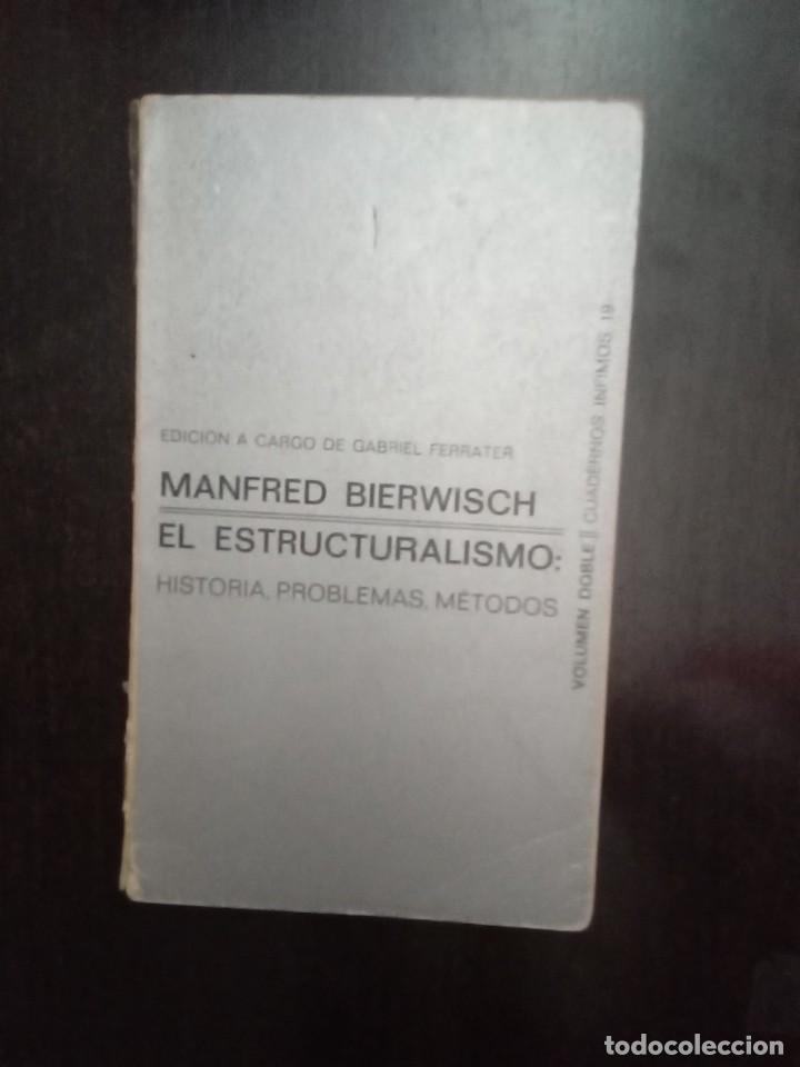 Libros de segunda mano: Manfred Bierwisch.El estructuralismo. - Foto 1