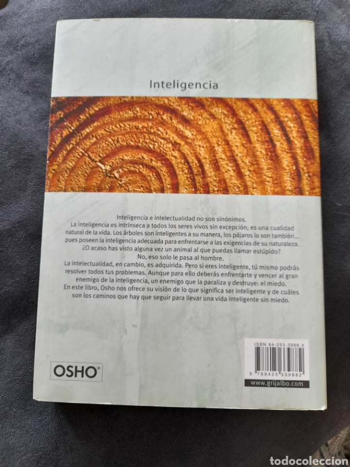 Libros de segunda mano: Inteligencia, la respuesta creativa al ahora. Osho - Foto 2