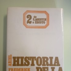 Libros de segunda mano: HISTORIA DE LA FILOSOFÍA VOL. II. FREDERICK COPLESTON. FILOSOFÍA.. Lote 340345473
