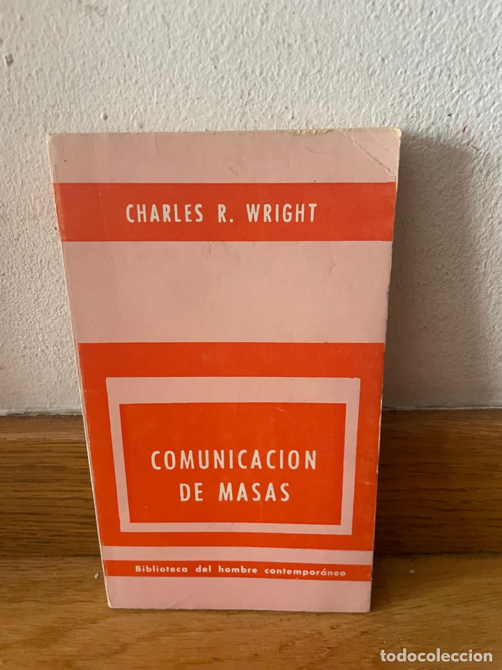 charles r. wright comunicación de masas - Compra venta en todocoleccion