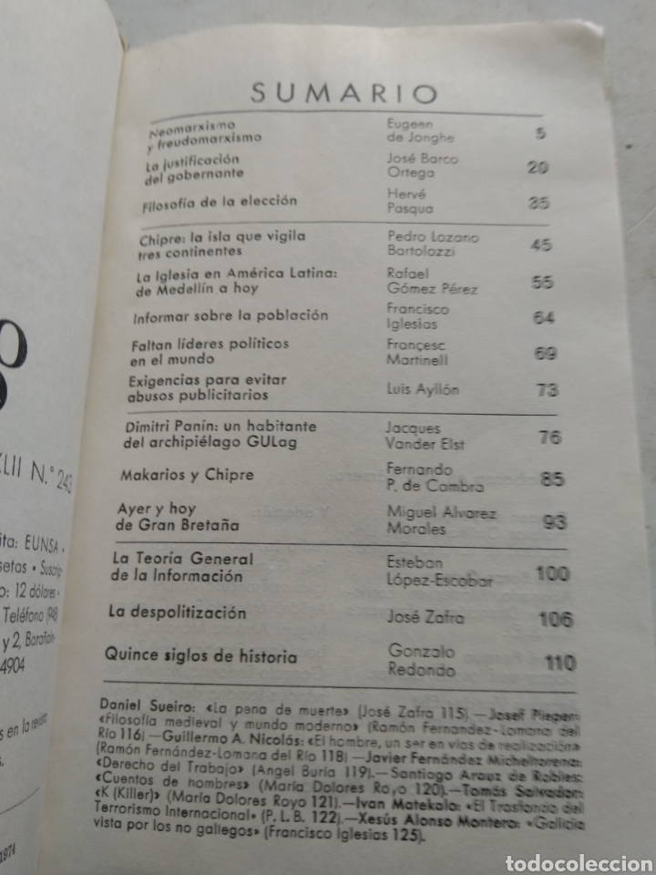 Libros de segunda mano: NUESTRO TIEMPO 1974 - Foto 2