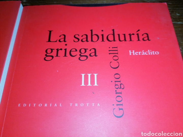 la sabiduría griega - giorgio colli - Comprar Libros de filosofía en