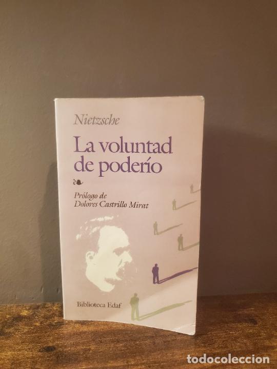 Libros de segunda mano: LA VOLUNTAD DE PODER&Iacute;O. NIETZSCHE. - Foto 1