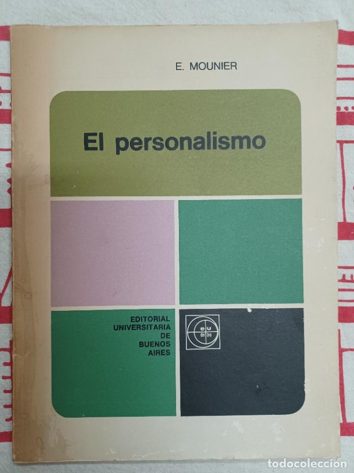 Libros de segunda mano: MOUNIER, E. EL PERSONALISMO - Foto 1
