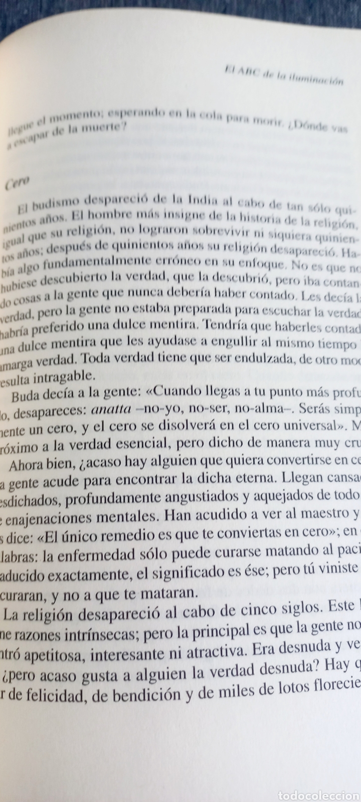 Libros de segunda mano: ABC DE LA ILUMINACI&Oacute;N. OSHO - Foto 4