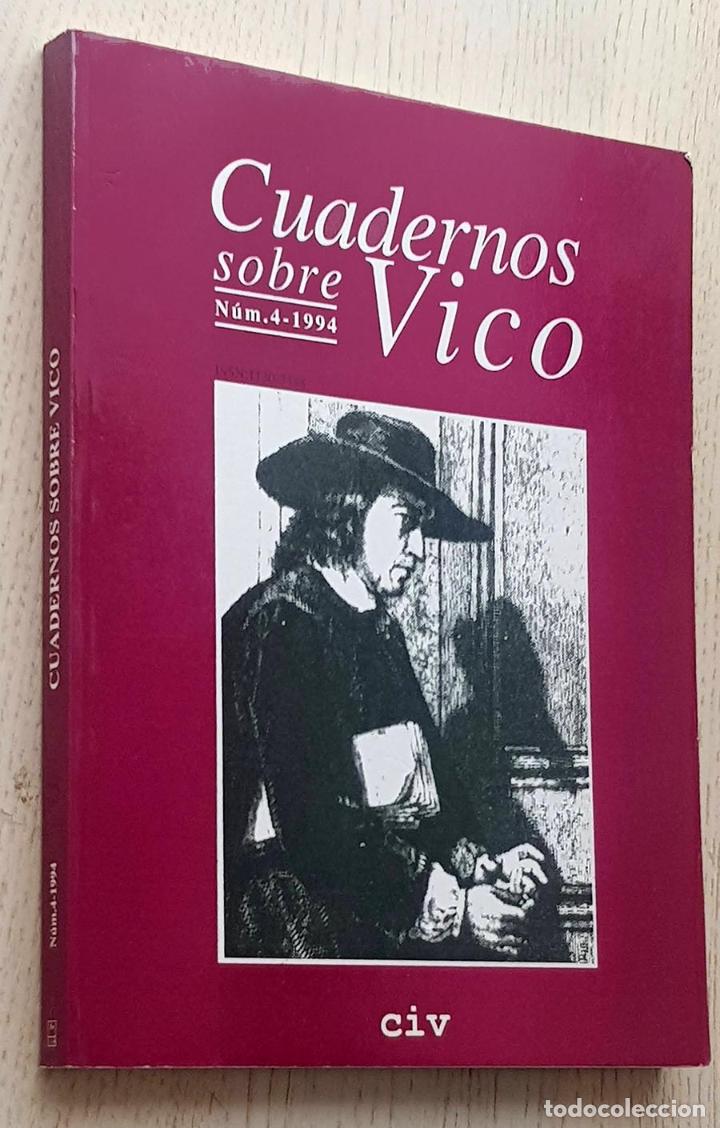 Libros de segunda mano: CUADERNOS SOBRE VICO, n&ordm; 4 - Foto 1