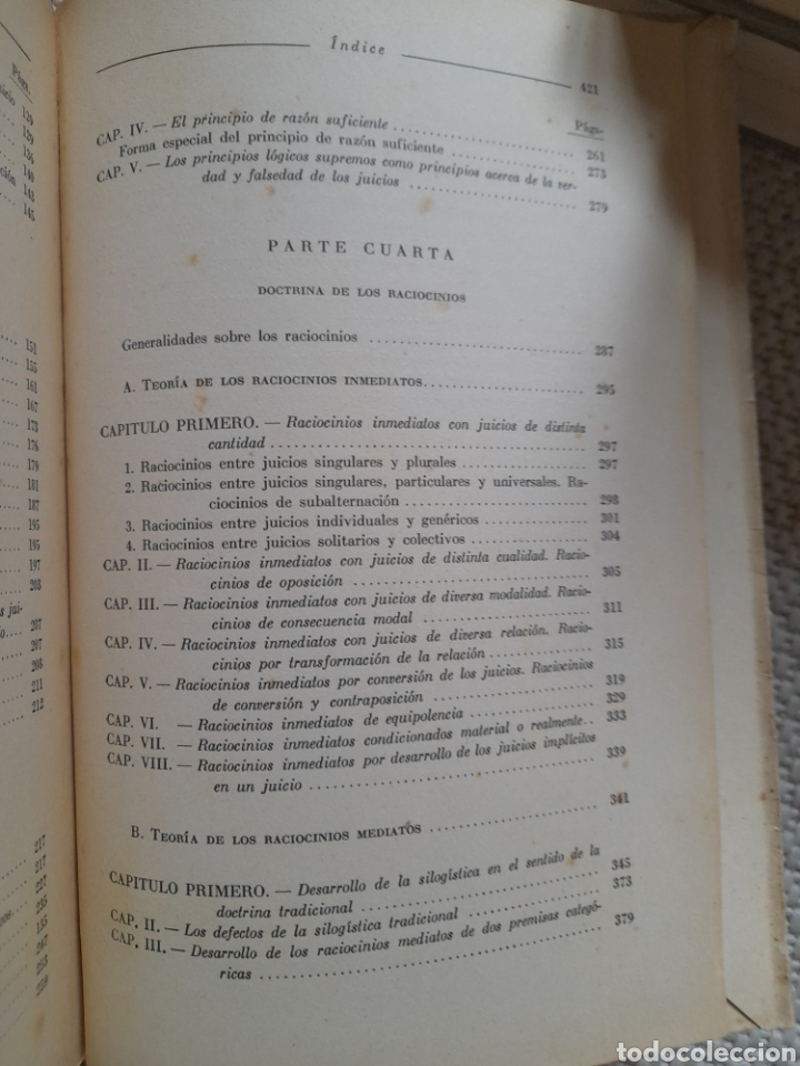 Libros de segunda mano: L&oacute;gica. A. Pfander - Foto 3