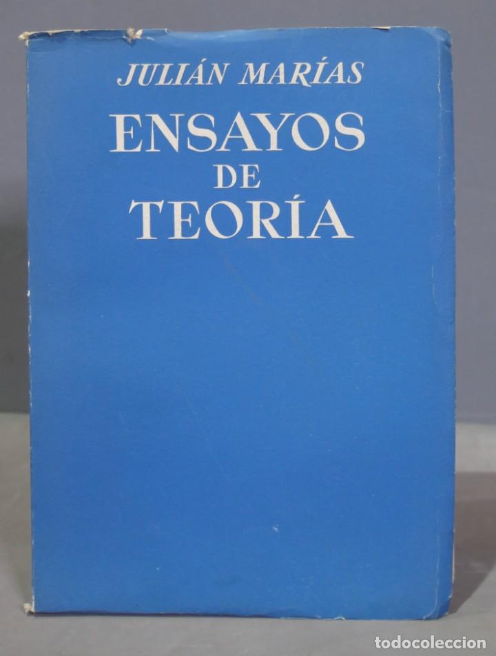Libros de segunda mano: ENSAYOS DE TEOR&Iacute;A. MARIAS - Foto 1