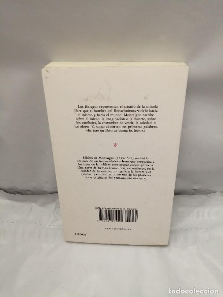 Libros de segunda mano: MONTAIGNE. ENSAYOS I - Foto 2