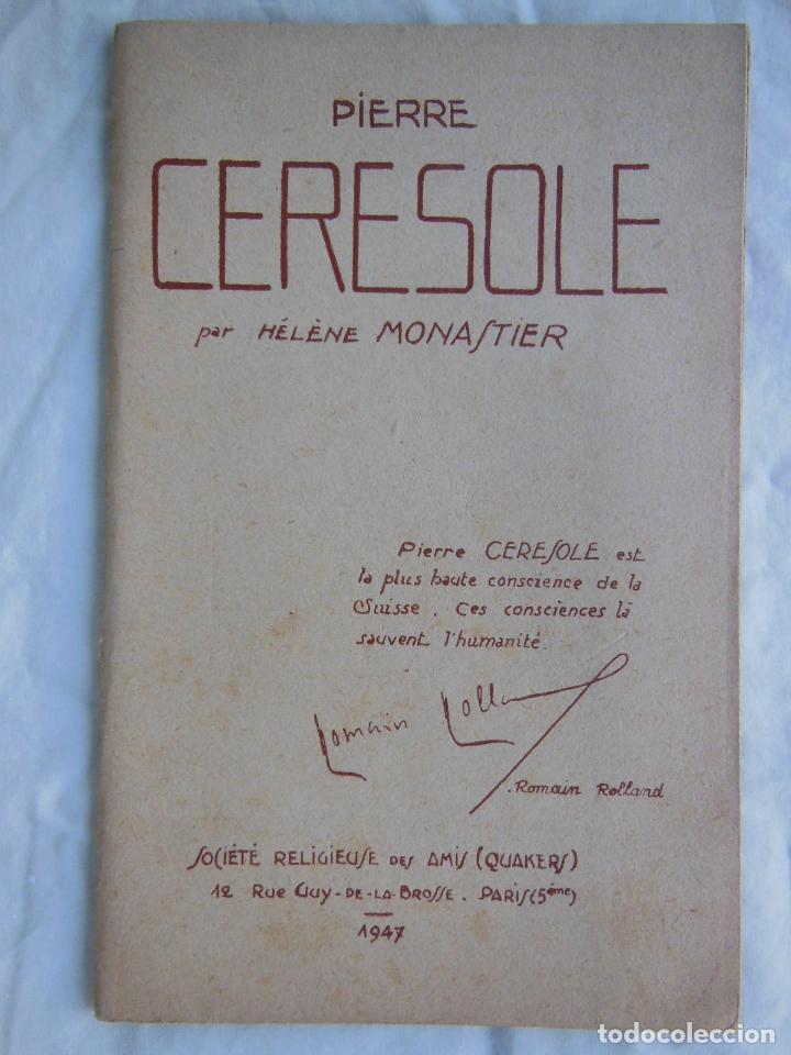 Libri di seconda mano: PIERRE CERESOLE. 1947 MONASTIER H&eacute;l&egrave;ne