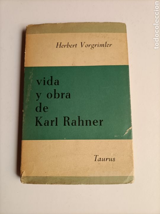Libros de segunda mano: Vida y obra de Karl Rahner Herbert Vorgrimler - Foto 2