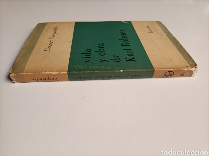 Libros de segunda mano: Vida y obra de Karl Rahner Herbert Vorgrimler - Foto 3