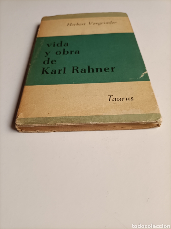 Libros de segunda mano: Vida y obra de Karl Rahner Herbert Vorgrimler - Foto 5