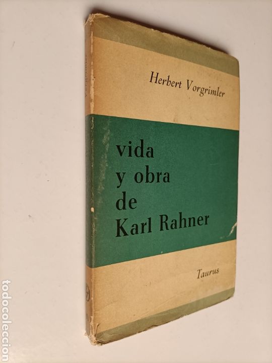 Libros de segunda mano: Vida y obra de Karl Rahner Herbert Vorgrimler - Foto 1