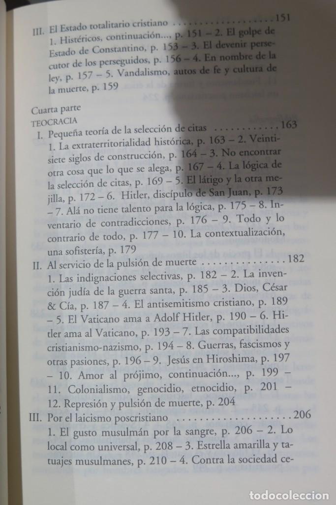 Libros de segunda mano: TRATADO DE ATEOLOGIA. MICHEL ONFRAY - Foto 5