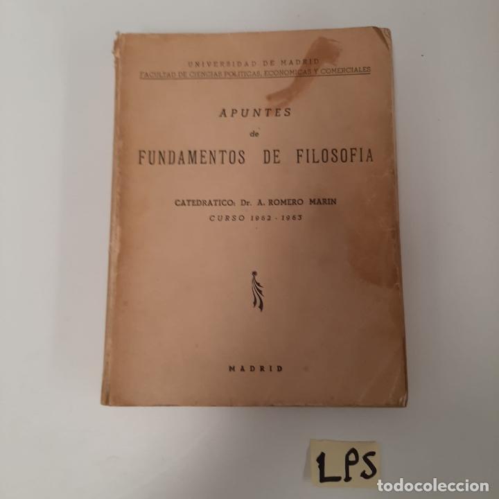 Libros de segunda mano: Apuntes de fundamentos de filosof&iacute;a - Foto 1