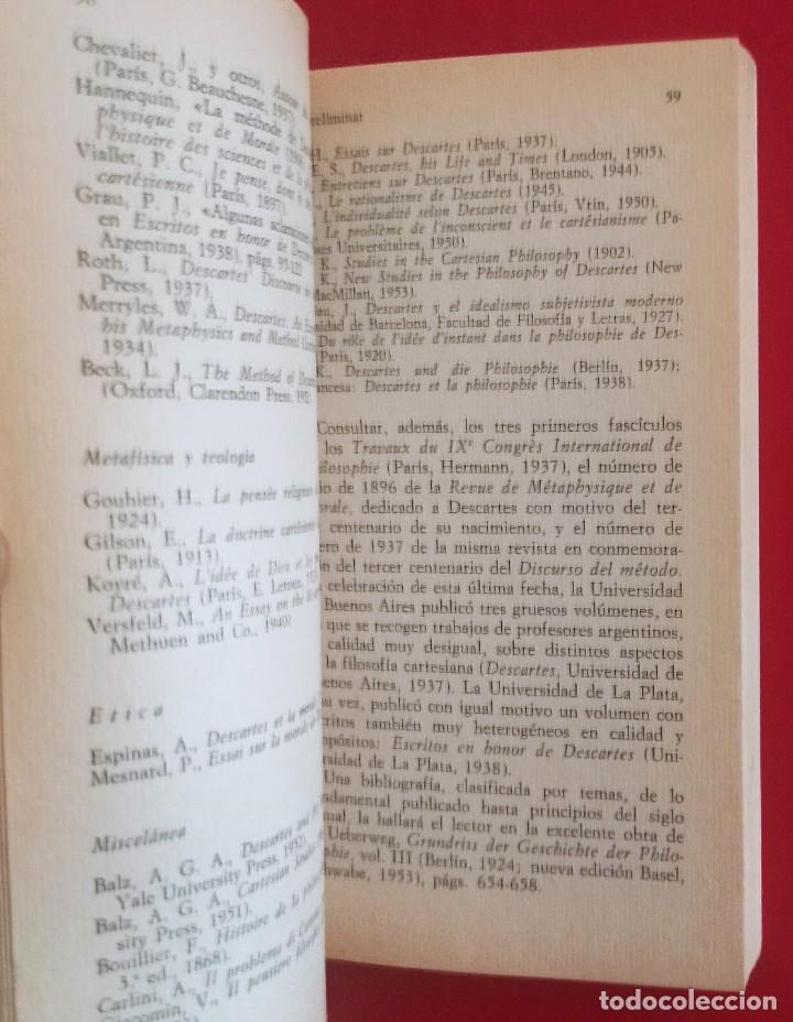 Libros de segunda mano: Discurso del M&eacute;todo. Ren&eacute; Descartes. - Foto 4