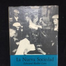 Libros de segunda mano: LA NUEVA SOCIEDAD. EDWARD HALLET CARR, BREVIARIOS FONDO DE CULTURA ECONÓMICA, MÉXICO 1969