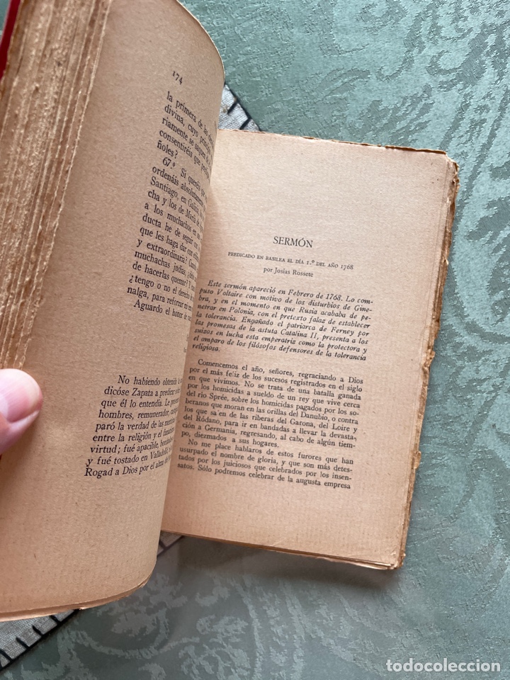 Libros de segunda mano: Voltaire: cr&iacute;tica religiosa - Foto 3
