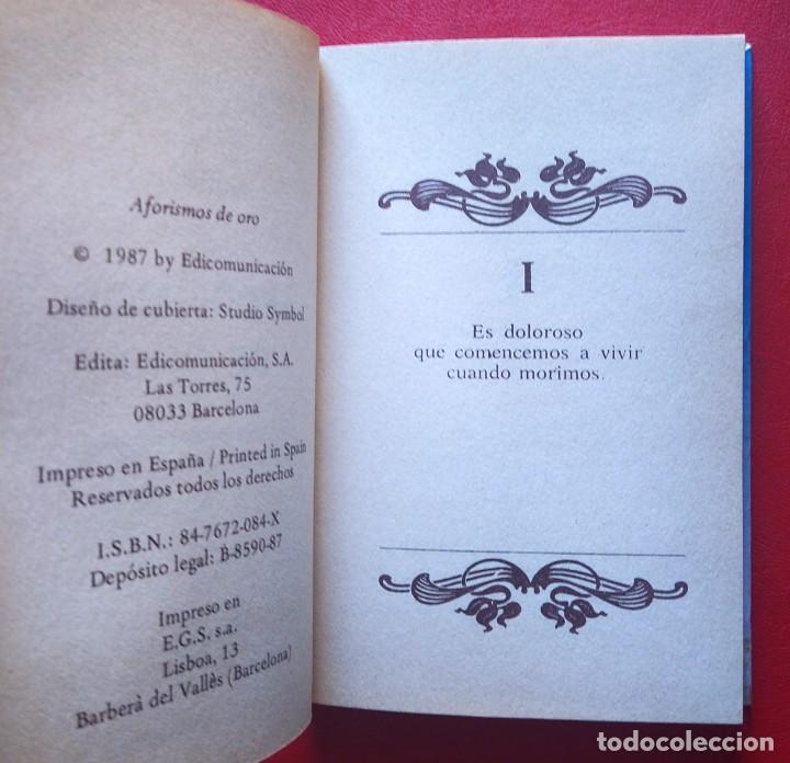 Libros de segunda mano: S&eacute;neca. Aforismos de Oro. Edicomunicaci&oacute;n 1987. - Foto 3