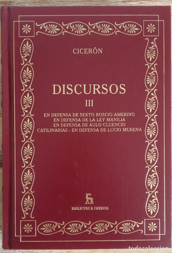 Libros de segunda mano: DISCURSOS III - CICERON - Foto 1