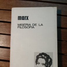 Libros de segunda mano: MISERIA DE LA FILOSOFÍA MARX EDITORIAL AGUILAR 1971 . Lote 363101725