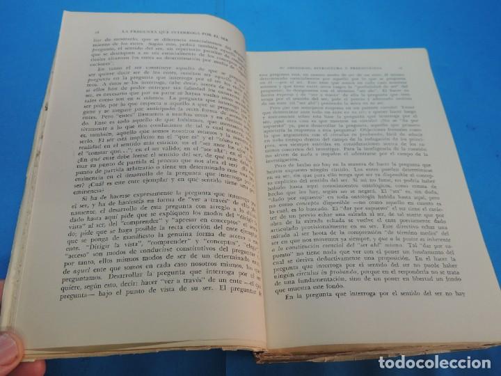 Libros de segunda mano: EL SER Y EL TIEMPO.- MARTIN HEIDEGGER - Foto 4