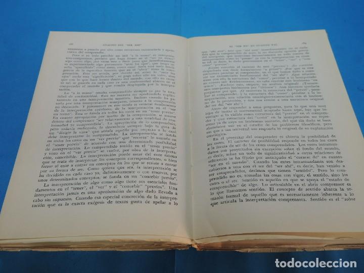 Libros de segunda mano: EL SER Y EL TIEMPO.- MARTIN HEIDEGGER - Foto 6