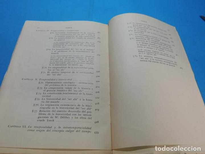 Libros de segunda mano: EL SER Y EL TIEMPO.- MARTIN HEIDEGGER - Foto 12