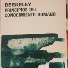 Libros de segunda mano: PRINCIPIOS DEL CONOCIMIENTO HUMANO. - BERKELEY, GEORGE.. Lote 364340751