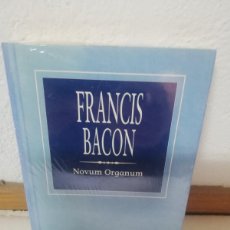 Libros de segunda mano: NUEVO - NOVUM ORGANUM - FRANCIS BACON - BIBLIOTECA FILOSOFIA FOLIO. Lote 366168186