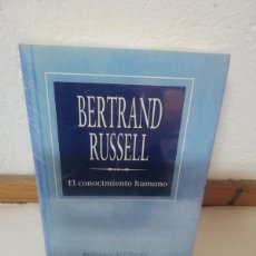 Libros de segunda mano: NUEVO - EL CONOCIMIENTO HUMANO;BERTRAND RUSSELL;FOLIO. Lote 366168831