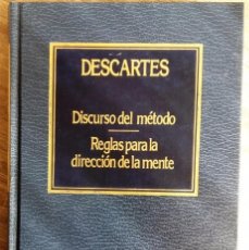 Libros de segunda mano: DISCURSO DEL MÉTODO * REGLAS PARA LA DIRECCIÓN DE LA MENTE * DESCARTES