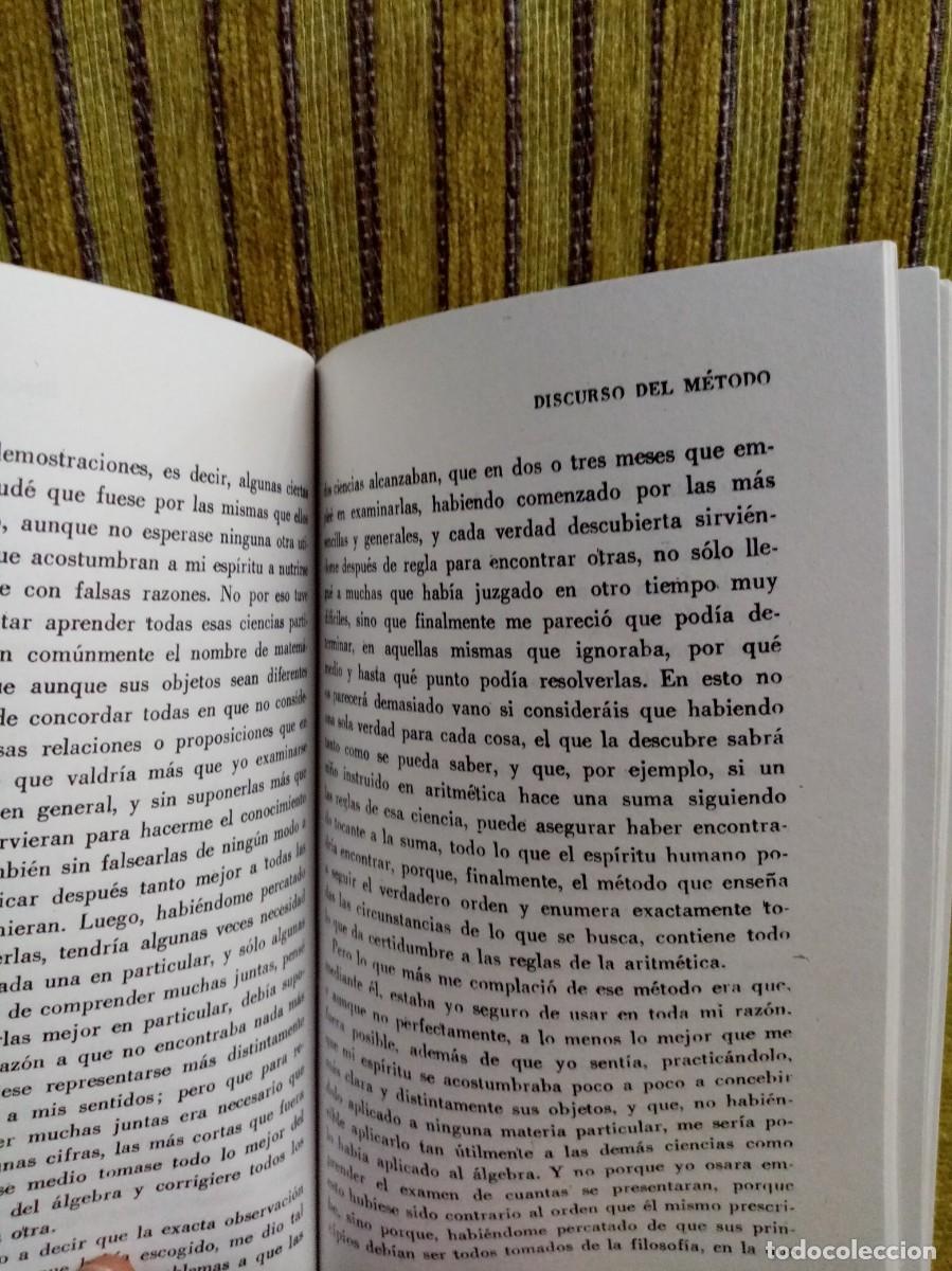 Libros de segunda mano: DISCURSO DEL M&Eacute;TODO Descartes - Foto 8