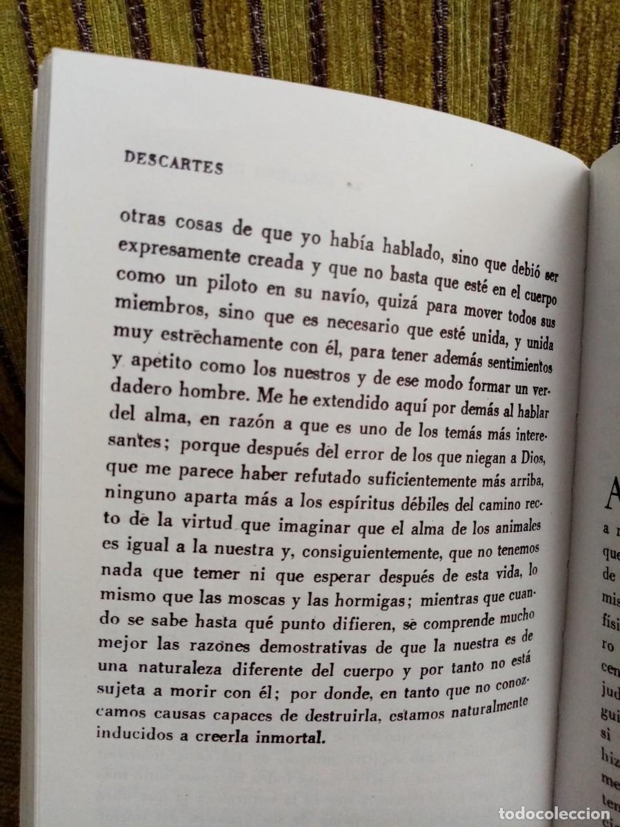 Libros de segunda mano: DISCURSO DEL M&Eacute;TODO Descartes - Foto 9