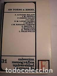 Libros de segunda mano: en torno a Hegel vv aa