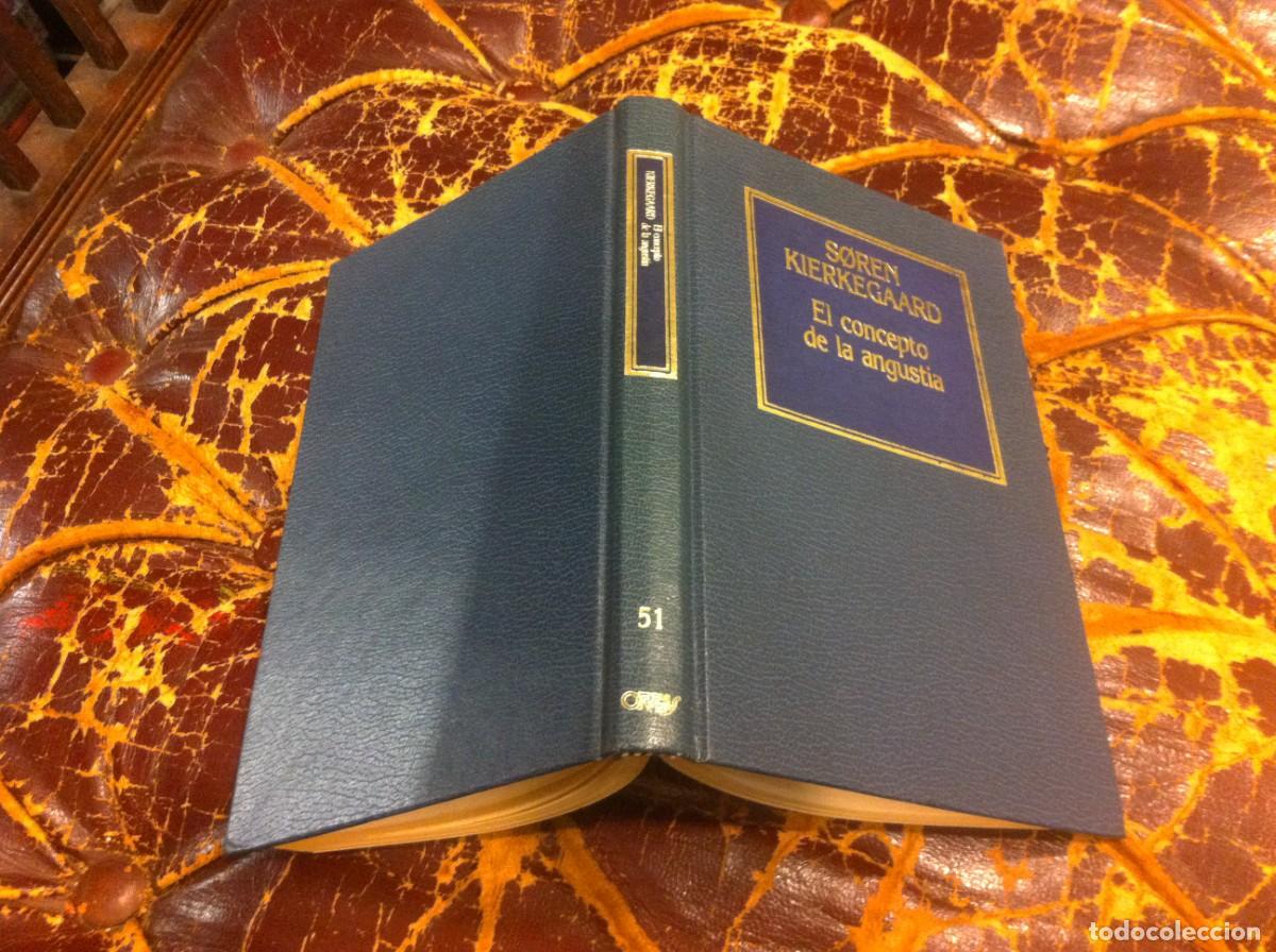 Libros de segunda mano: KIERKEGAARD. EL CONCEPTO DE LA ANGUSTIA. ED. ORBIS, 1985 - Foto 1