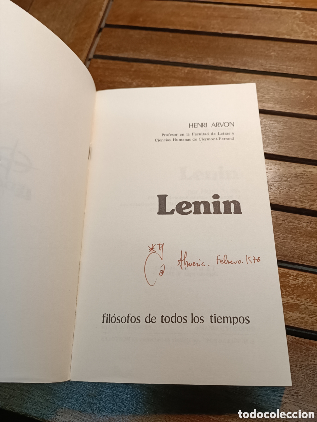 Libros de segunda mano: LENIN Henri Arvon Edaf - 1975 - Foto 2