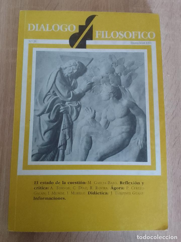 Livres d'occasion: Di&aacute;logo filos&oacute;fico n&ordm; 28 - Enero/abril 1994